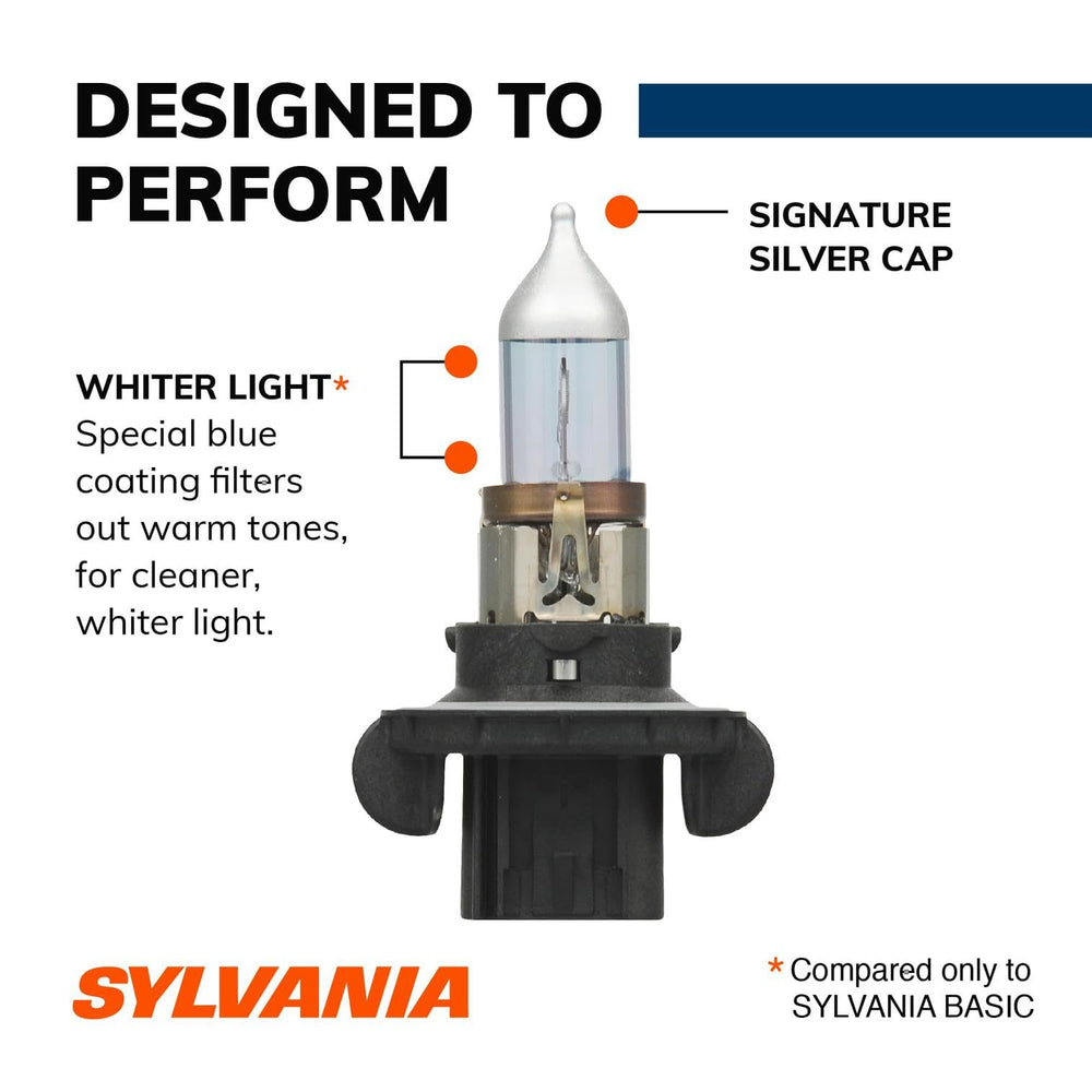 SYLVANIA SilverStar fit-position guide helps confirm correct vehicle fit.