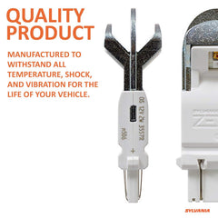 Some vehicles may require load resistors to prevent hyper flashing with these bulbs.