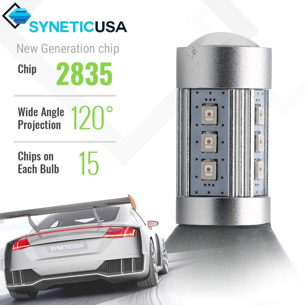 Syneticusa 3157 canbus-ready LEDs prevent hyper flash in most vehicles.
