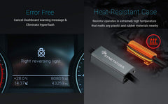 Syneticusa 3157 quick upgrade for modern tail lights with built-in resistors.