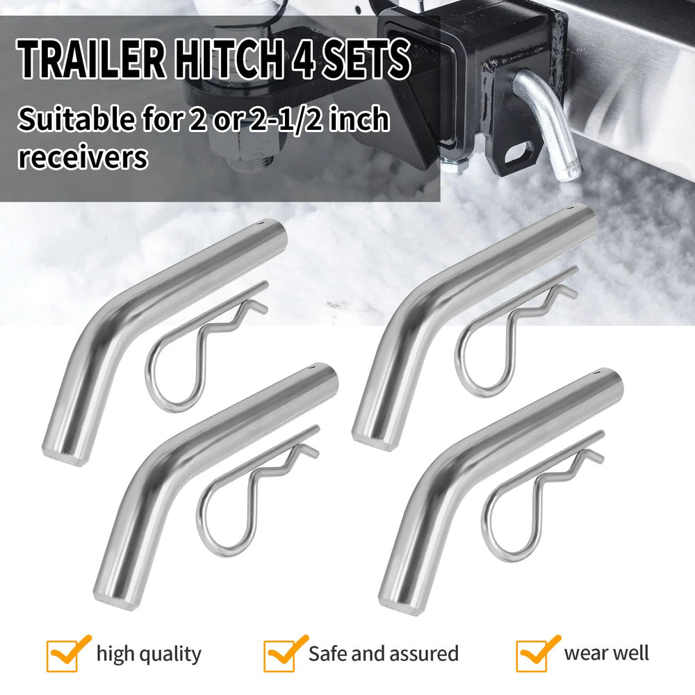SYOWADA 2-1/2in receiver pin set with clips for durable towing.
