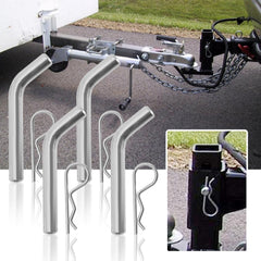SYOWADA powder-coated hitch pin clip prevents rust and sticking.