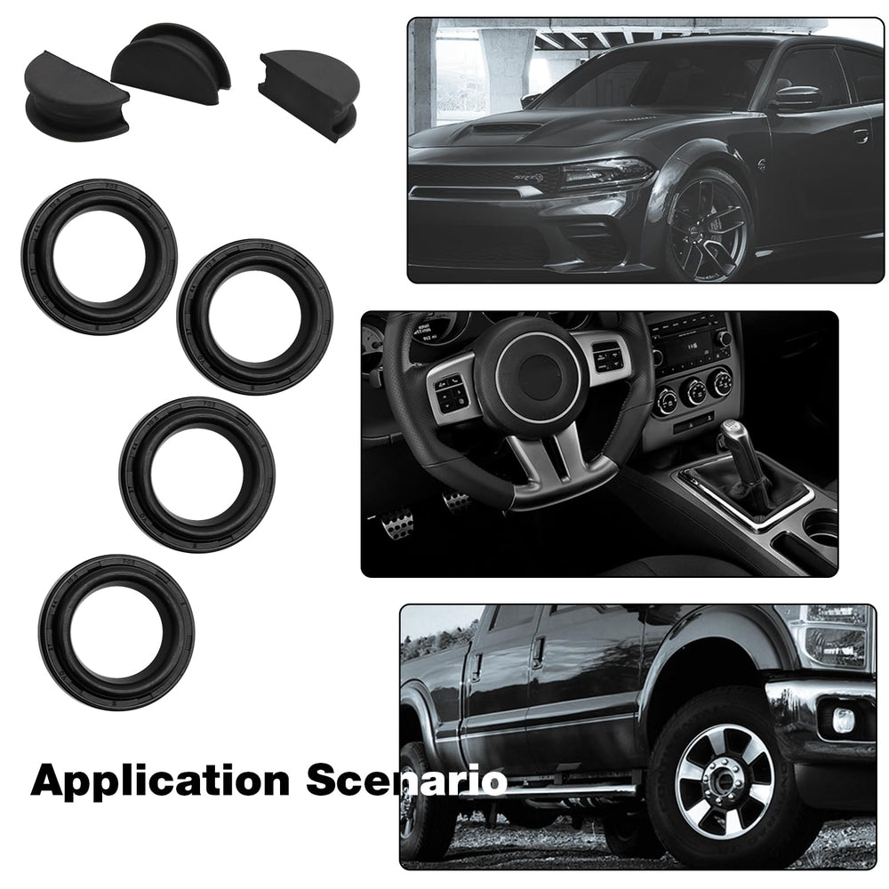 SYOWADA valve cover gasket set for Kia Sportage, includes tubes seals for quick DIY fix