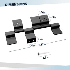 SyunsXoon 6-leaf hinge for durable RV door performance.