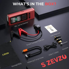 S ZEVZO M5 included accessory pack ready for immediate use