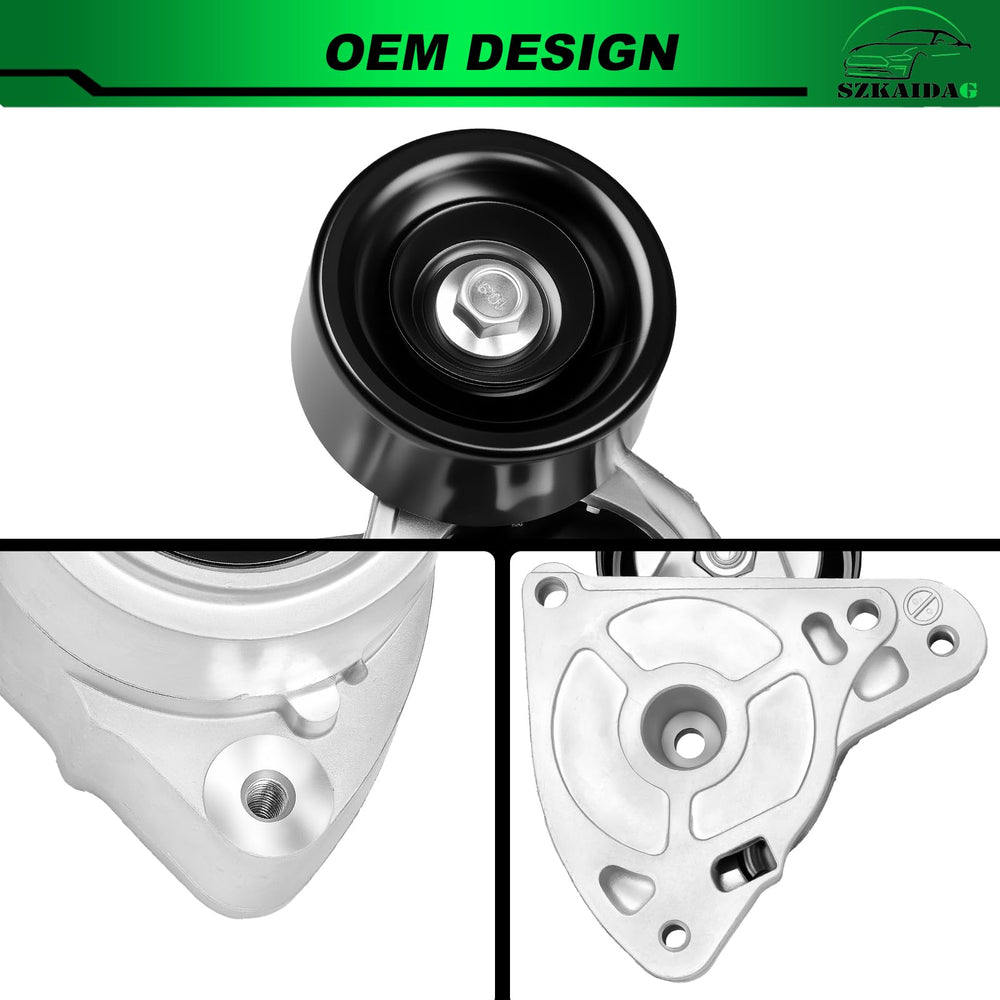 SZKAIDAG belt tensioner assembly for Acura TSX 2004-2006 supports belt alignment