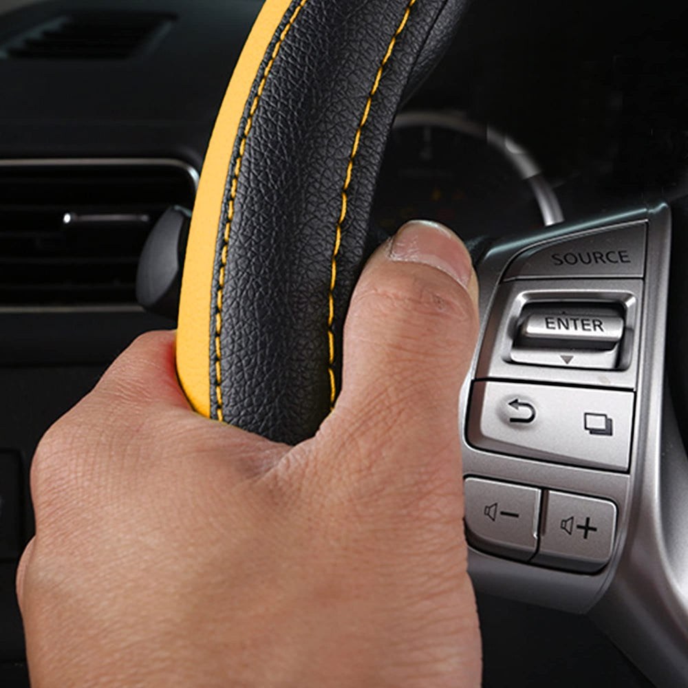 szttswamp black yellow design adds stylish contrast to car interior