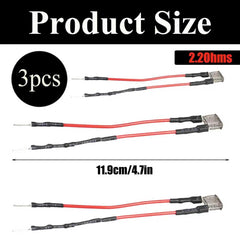 Szuenh resistor close-up highlights heat-resistant body for durability
