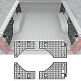 SZYANG RAM 1500 side bed MOLLE panel mounted for organized gear.