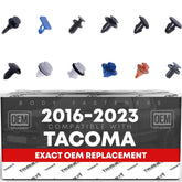 T1A 120pcs fastener kit for Tacoma front bumper clips offers secure fit and quick installation.