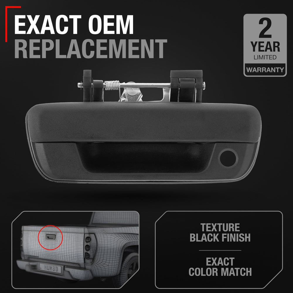 T1A Chevrolet Colorado tailgate handle assembly offers a factory-like fit
