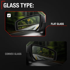 T1A easy-install mirror supports DIY replacement