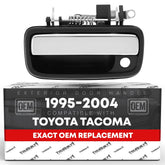 T1A exterior front driver door handle with chrome lever for Tacoma OEM replacement
