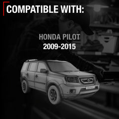 T1A smooth black cover adds durable styling for the Honda Pilot.