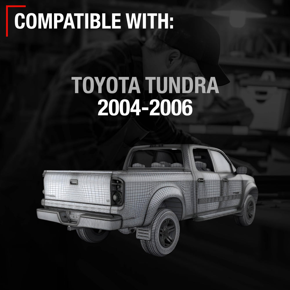 T1A tailgate cable installed on a Toyota Tundra demonstrates reinforced lift support