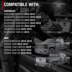 T1A tailgate handle for 2016-2019 Silverado and Sierra ensures precise OEM-like fit.