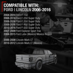 T1A tailgate handle installed on F-150, demonstrating seamless compatibility