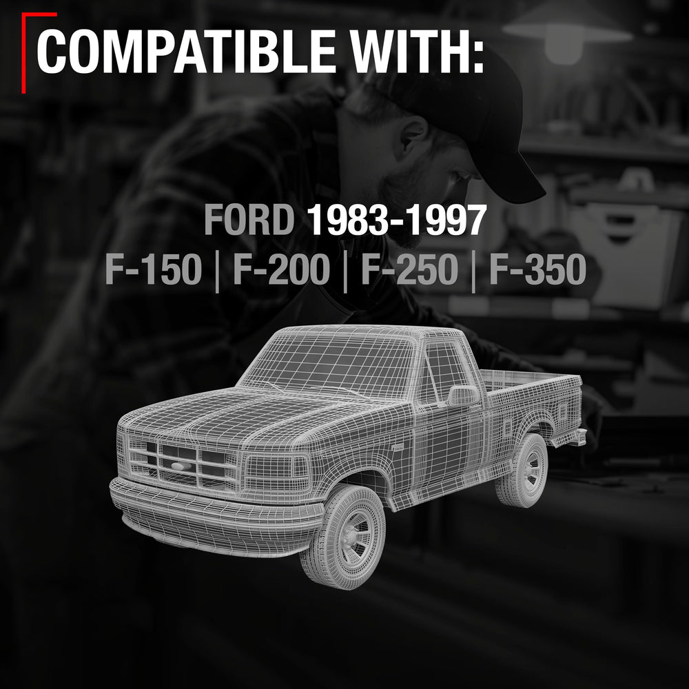 T1A metal bracket provides durable tailgate support for smooth operation.
