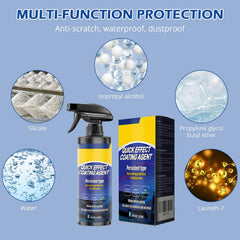 TABOUNTS blue bottle highlights gloss and clarity with refreshed exterior reflections.