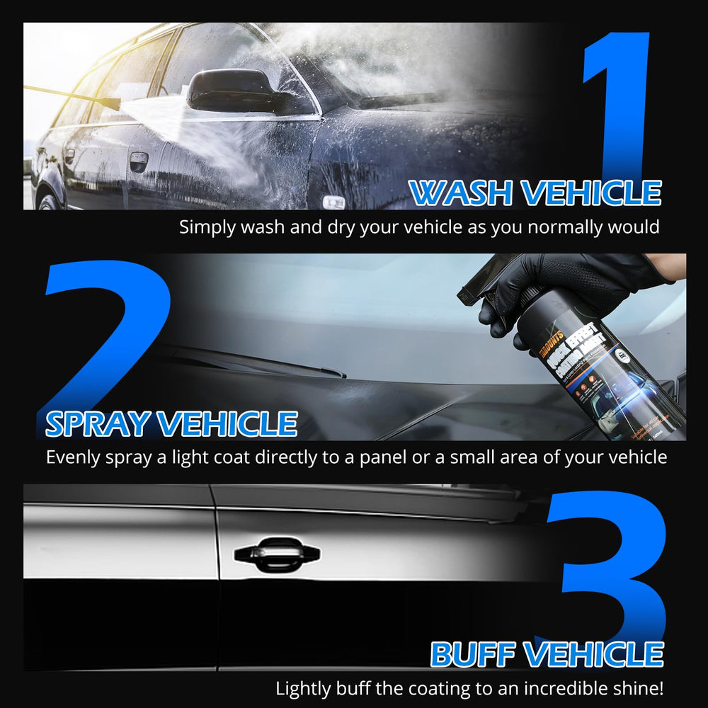 TABOUNTS ceramic-grade protection layer defends paint against sun and oxidation.