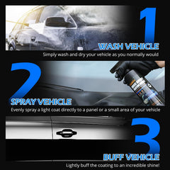 TABOUNTS ceramic-grade protection layer defends paint against sun and oxidation.