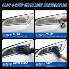 TABOUNTS headlight restoration kit delivers crisper illumination after use.
