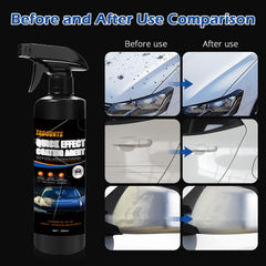 TABOUNTS multi-surface formula boosts shine on paint, glass, wheels, and trim.