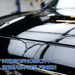 TABOUNTS hydrophobic beading repels dirt to keep surfaces cleaner.