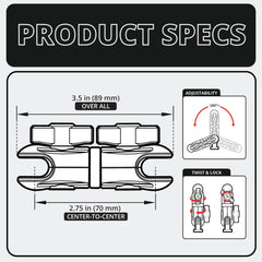 Tackform DuraLock construction emphasizes engineered load capacity.