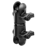 Tackform DuraLock 20 Series arm with dual sockets for versatile mounting.