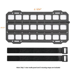 TACNEX panel holds multitools and flashlights for quick grab