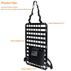 TACNEX installation straps enable universal vehicle fit