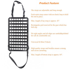 TACNEX universal-fit design works with trucks, SUVs, and vans.