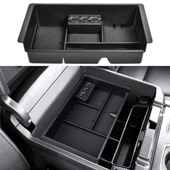 TACOBRO center console tray installs cleanly with easy, drift-free placement.