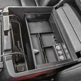TACOBRO center console organizer in Silverado 1500 improves storage and accessibility.
