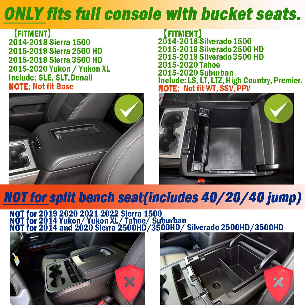 TACOBRO insert prevents items from rolling inside the full console.