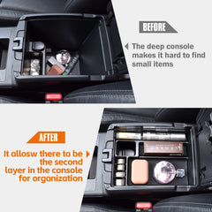 TACOBRO ABS tray with cushion reduces sliding and noise.