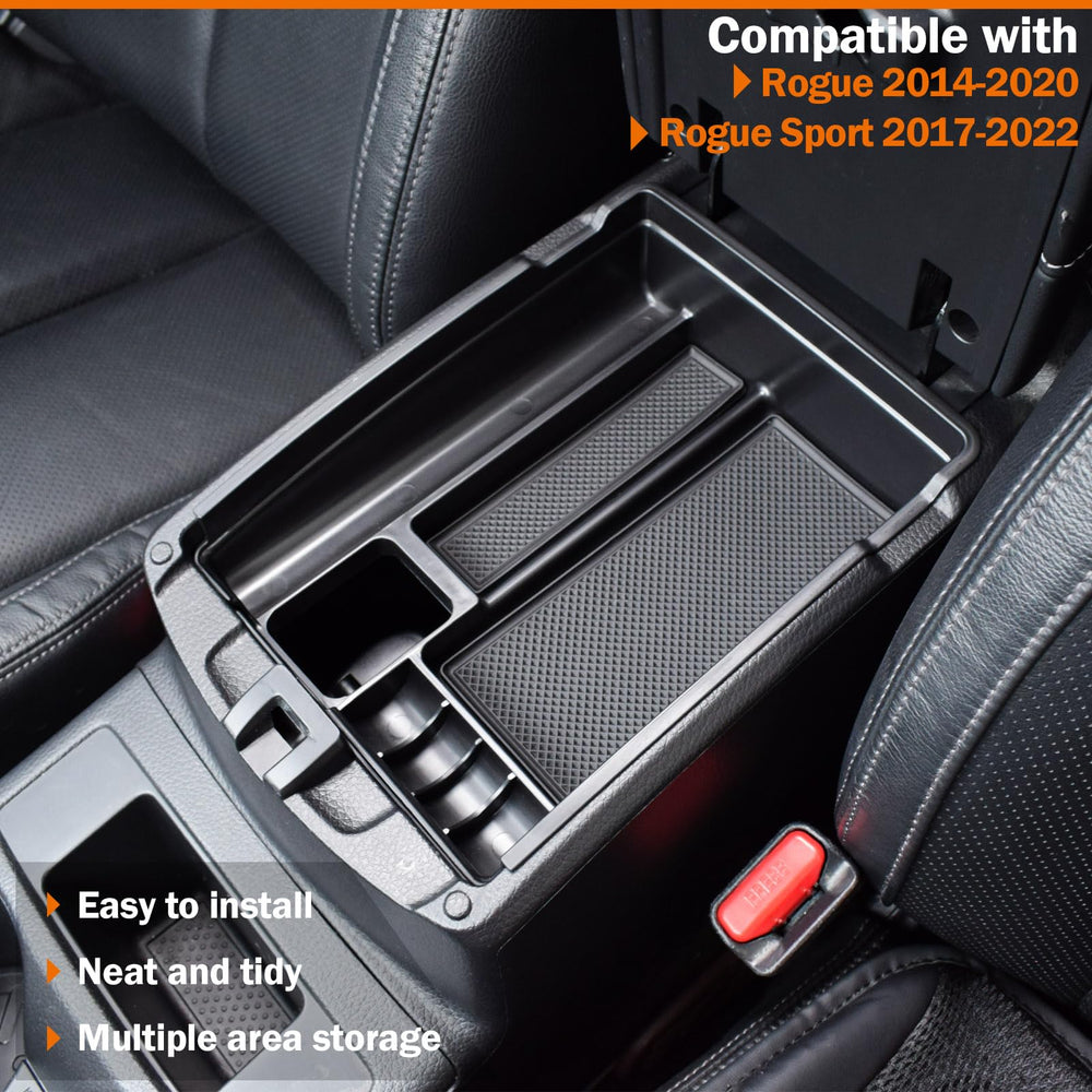 TACOBRO center console tray with thickened edge for durable use.