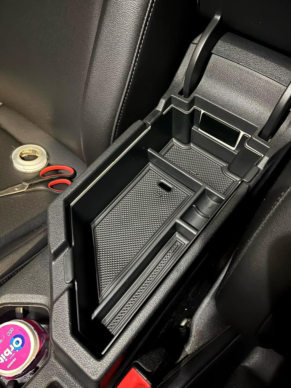 TACOBRO interior storage in use keeps clutter away while driving
