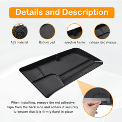 TACOBRO Taos dashboard-protector keeps original storage slot organized.