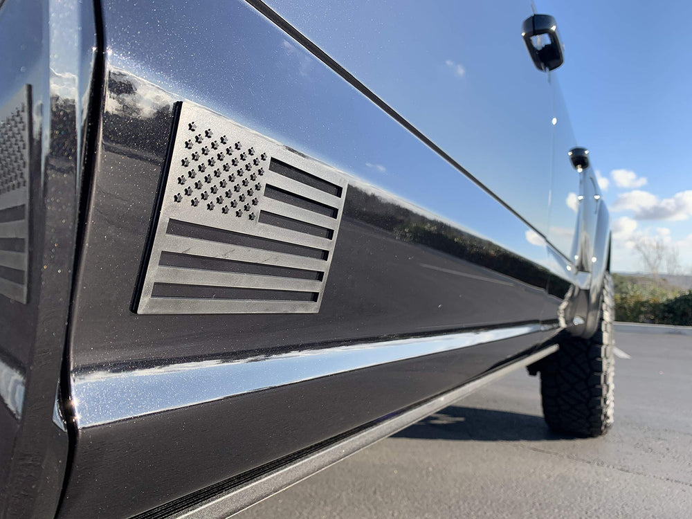 Tactilian 3D emblem set designed for trucks, SUVs, and motorcycles