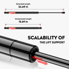 TadaMark 2pc lift support 4557 offers quick, tool-free replacement.