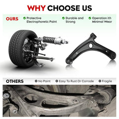 TadaMark front sway bar end link right supports responsive handling