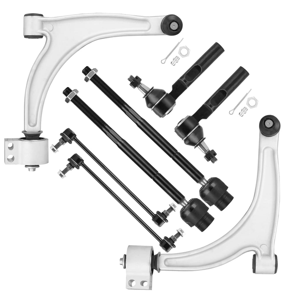TadaMark front left lower control arm kit with ball joint for Malibu, enhances steering stability.