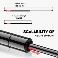 TadaMark Camry right hood lift support enables smooth hood handling and precise control
