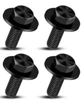 TADYAO 12mm top front skid plate bolts with gasket secure fender mounting