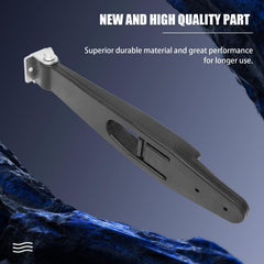 Taesayl hood latch kit exterior on a truck under wind and rain.