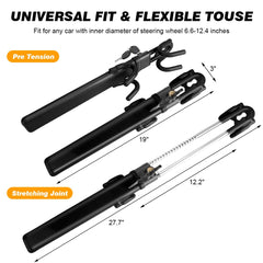 TAEYONK anti rust steel body highlights durable, long lasting protection.