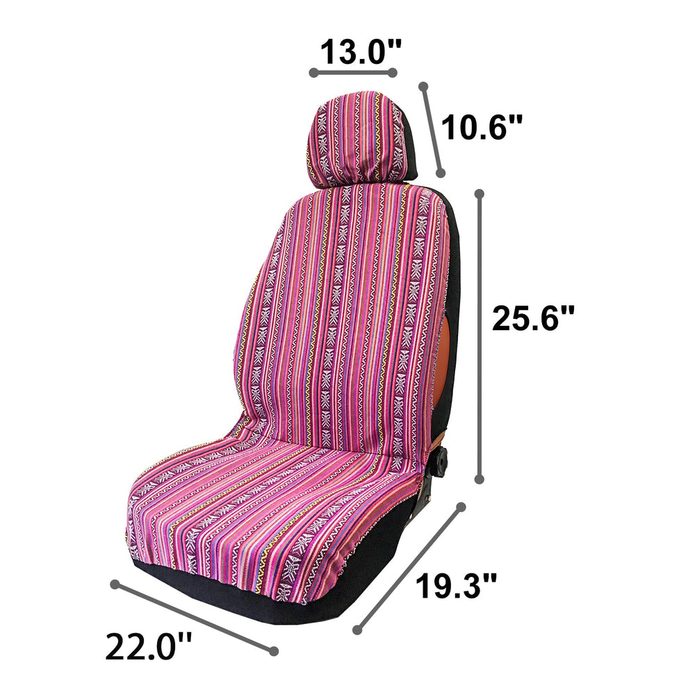 TAGMORE microfiber seat cover is breathable and comfortable for long commutes