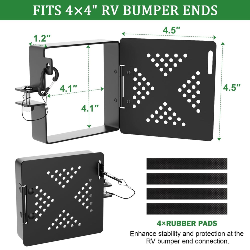 TagRecove flip-lock design allows easy opening without disassembly for quick access.